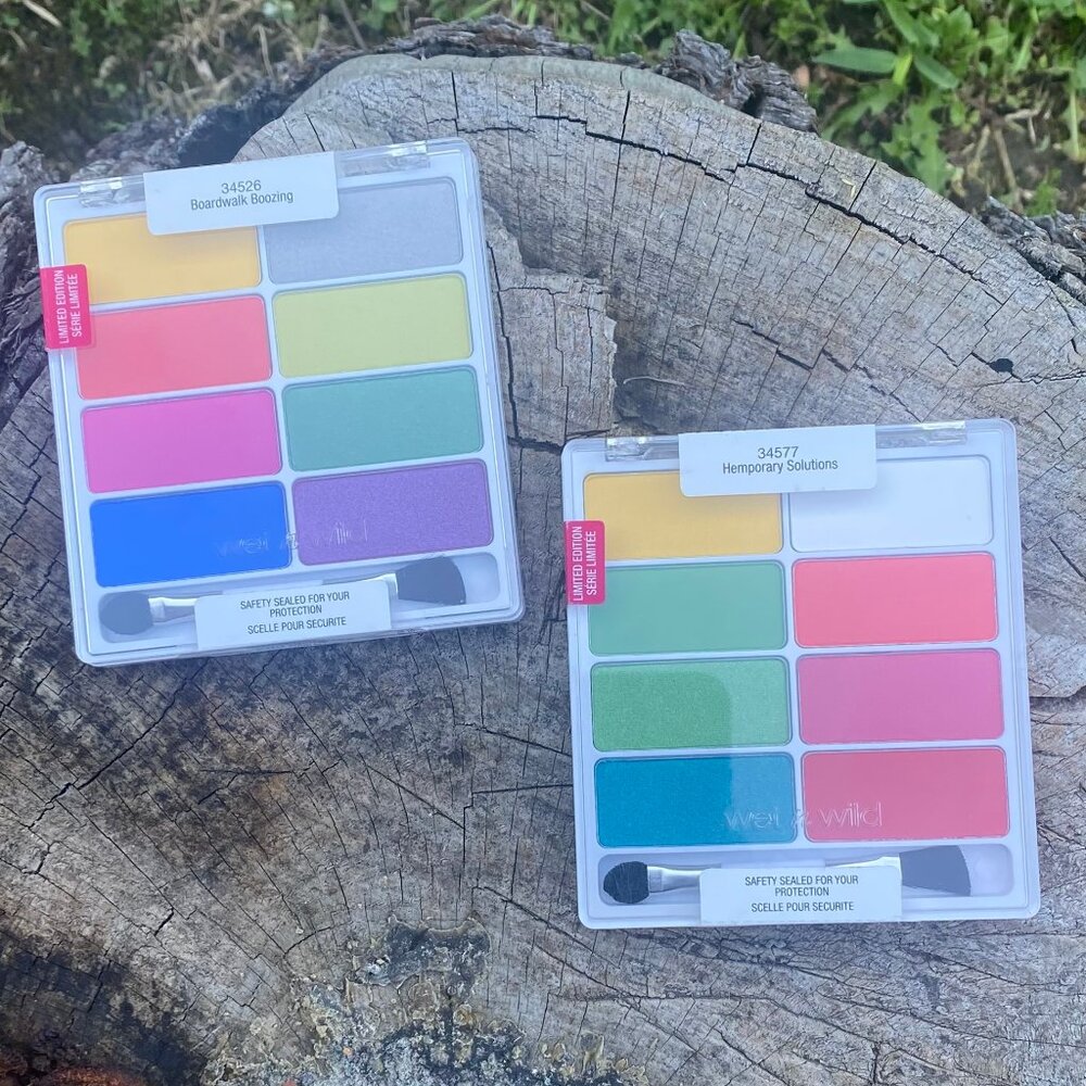 Two Wet n Wild Limited Edition Eyeshadow Pallets